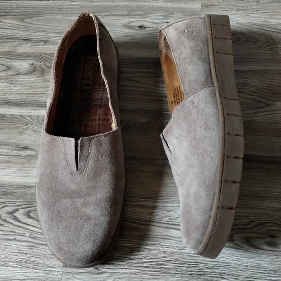 Born Congo Suede Loafer Flat Women's Size 11 - Picture 1 of 7